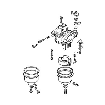 16100-ZG1-772 - Carburetor Assembly - Honda Original Part ** SUPERSEDED TO 16100-ZG1-775 **