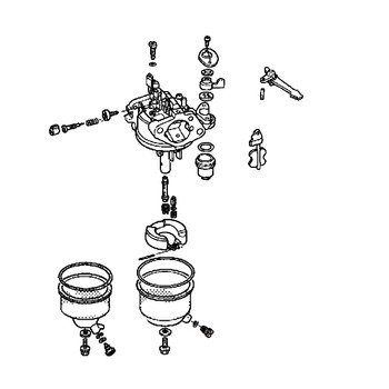 16100-733-775 - Carburetor (Be05E D) - Honda Original Part ** SUPERSEDED TO 16100-ZE1-825 **
