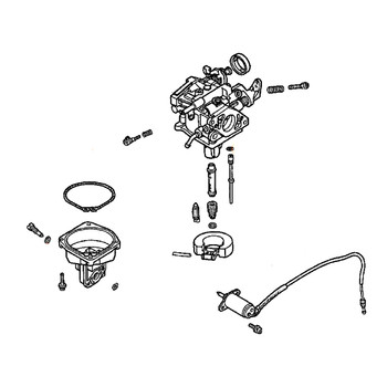 16100-ZJ0-U60 - Carburetor (Bg21C A) - Honda Original Part ** SUPERSEDED TO 16100-ZL0-V32 **