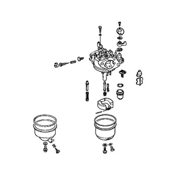 16100-Z4V-V73 - Carburetor (Be59Q B) - Honda Original Part
