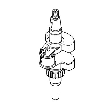 13310-ZDW-620 - Crankshaft Comp - Honda Genuine OEM Part