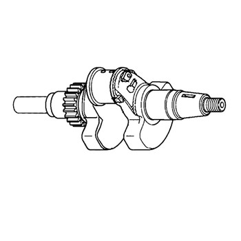 13310-ZDX-600 - Crankshaft - Honda Genuine OEM Part