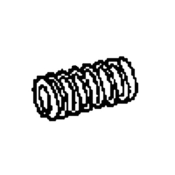 14752-ZW1-000 - Spring Exhaust Valve - Honda Genuine OEM Part 14752-ZW1-000 - Spring Exhaust Valve - Honda Genuine OEM Part