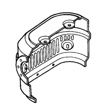 18325-ZE3-G10 - Protector Left Muffler - Honda Original Part