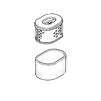 17210-ZE3-505 - Element Air Cleaner - Honda Original Part