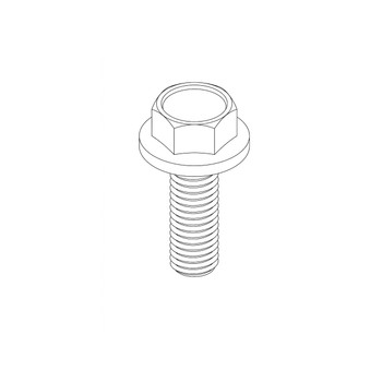 Honda 90017ZV0000 Bolt Flange (6X18) Original Mower Part