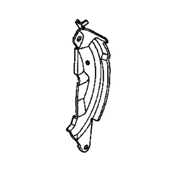 19612-ZH8-812 - Plate Side - Honda Original Part