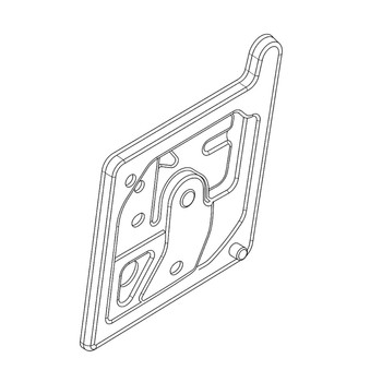 Honda 16040Z0DV02 Cover Pump Original Mower Part