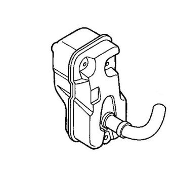 18310-ZM7-V41 - Muffler - Honda Original Part