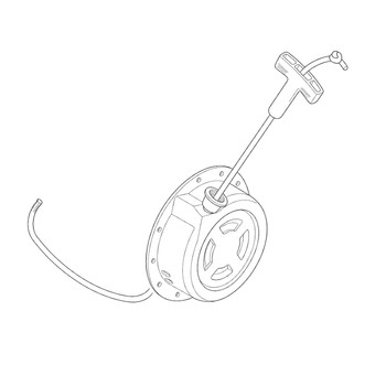 Honda 28410ZL0H01ZB Case Starter R280 Original Mower Part