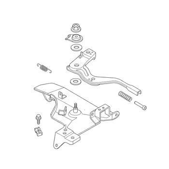 Honda 16570ZK3720 Control Assembly Original Mower Part