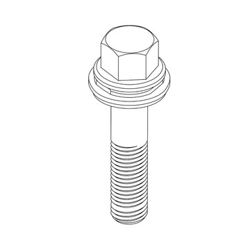 Honda 90002Z0L820 Bolt (6X23) (Ct200) Original Mower Part