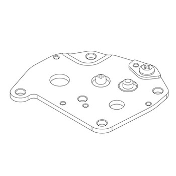 Honda 16113Z2E003 Plate Motor Original Mower Part
