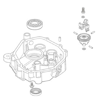 Honda 11300Z1E405 Pan Assembly Oil Original Mower Part