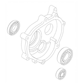 Honda 11500Z8T640 Cover Gear Case Original Mower Part