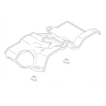 Honda 19631Z2G000 Shroud (Upper) Original Mower Part