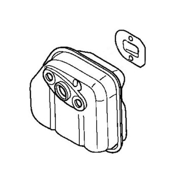 18310-Z0H-801 - Muffler Comp - Honda Original Part