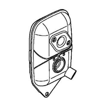 18310-ZDJ-000 - Muffler - Honda Original Part