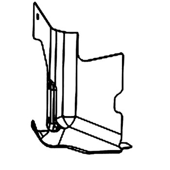 62 063 23-S - Baffle; Valley #1 Cylinder - Kohler Original Part