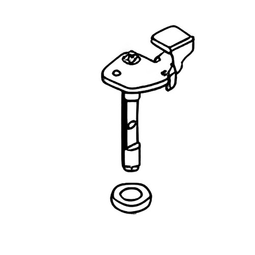 BRIGGS & STRATTON SHAFT-THROTTLE 493267 - Image 1