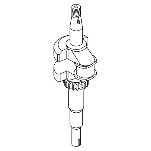BRIGGS & STRATTON CRANKSHAFT ASSEMBLY 593917 - Image 1
