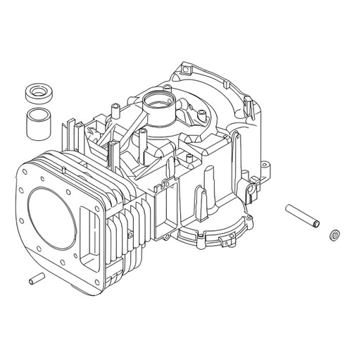 BRIGGS & STRATTON CYLINDER ASSY 496412 - Image 1