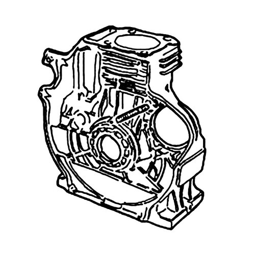ED0015109490-S - Crankcase - Kohler Original Part