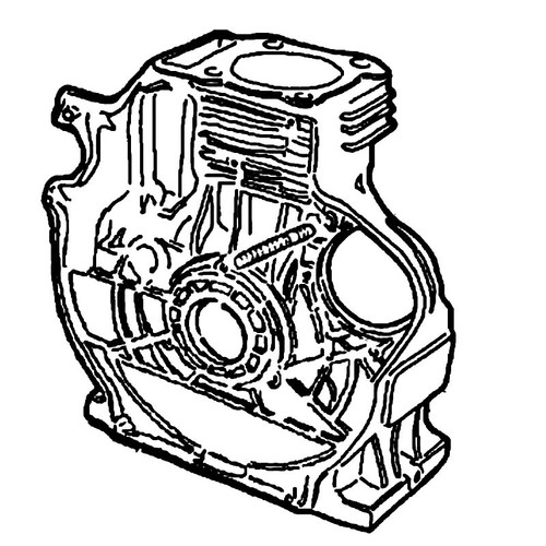 ED0015111240-S - Crankcase - Kohler Original Part