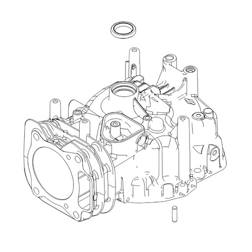 BRIGGS & STRATTON CYLINDER ASSEMBLY 596413 - Image 1