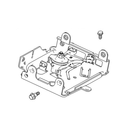 Briggs And Stratton 7054515Yp - Front Axle Brkt Asmy (Briggs Oem Part)