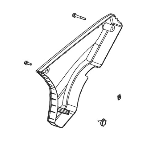 BRIGGS & STRATTON KIT-COVER SIDE 709916 - Image 1