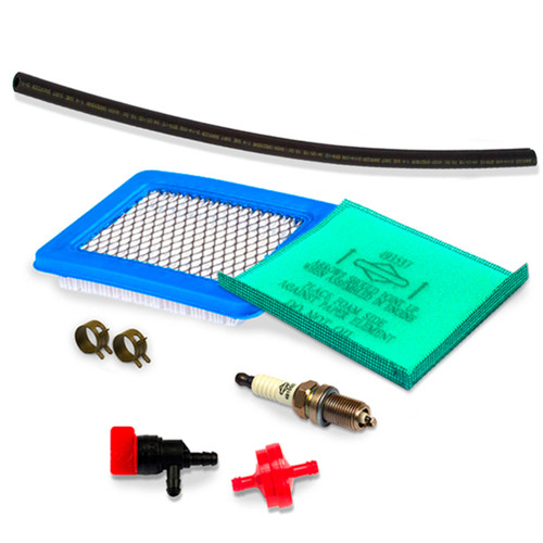 491588S Air Filter 493537S Air Filter Foam 491055S Spark Plug 298090S Fuel Filter 791766 Line Fuel Kit OEM