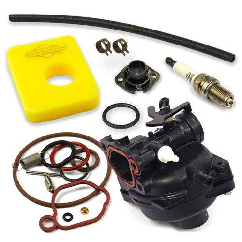 593261 Carburetor 799579 Air Filter Foam 692051 Spark Plug 791766 Line Fuel 590589 Overhaul Kit OEM
