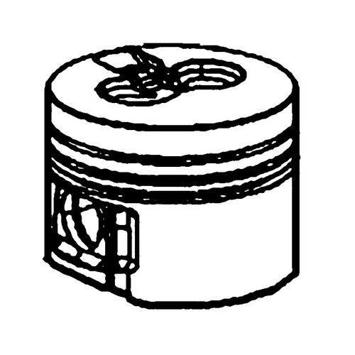 ED0065015130-S - Complete Piston Focs 1404 +0;5 - Kohler Original Part