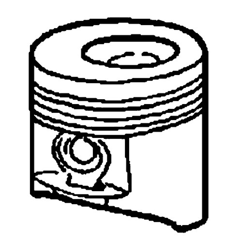 ED0065015390-S - Piston +0.5 - Kohler Original Part