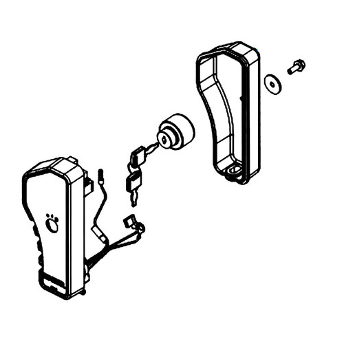 17 081 42-S - Housing; Key Box Assembly - Kohler Original Part