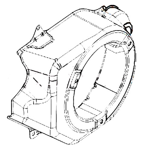 18 027 12-S - Housing: Blower Assembly - Kohler Original Part - NO LONGER AVAILABLE