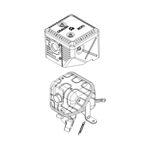 17 068 145-S - Muffler; Assembly With Shield - Kohler Original Part