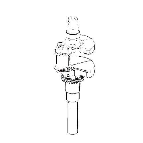 24 014 208-S - Crankshaft; Non-Thrust Style - Kohler Original Part