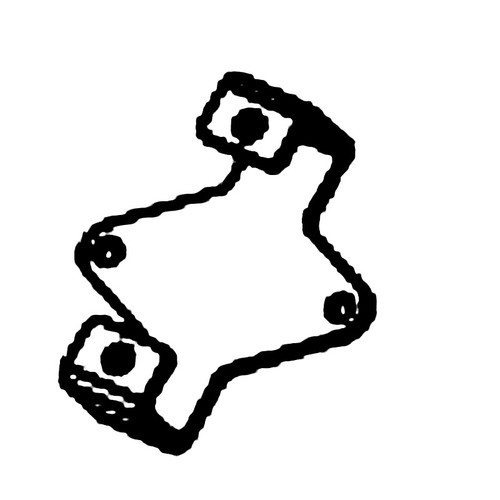 24 126 183-S - Bracket; Fuel Pump Mounting - Kohler Original Part