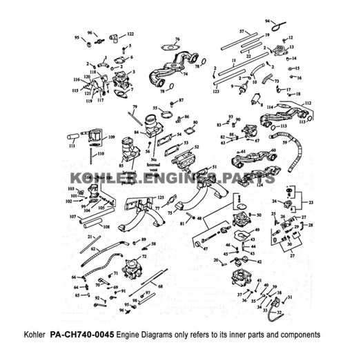 Kohler Command PRO 25 PA-CH740-0045 OEM