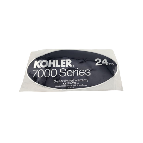 32 113 230-S - Label 7000 Series Kt735 (24 H - Kohler Original Part - Image 1