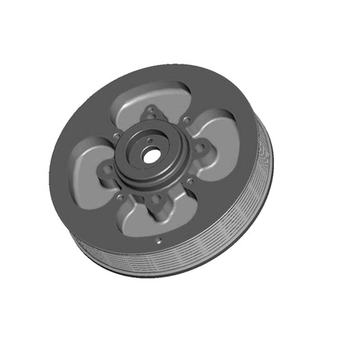 ED0069754850-S - Poly-V Engine Pulley Rat.1:1.6 - Kohler Original Part