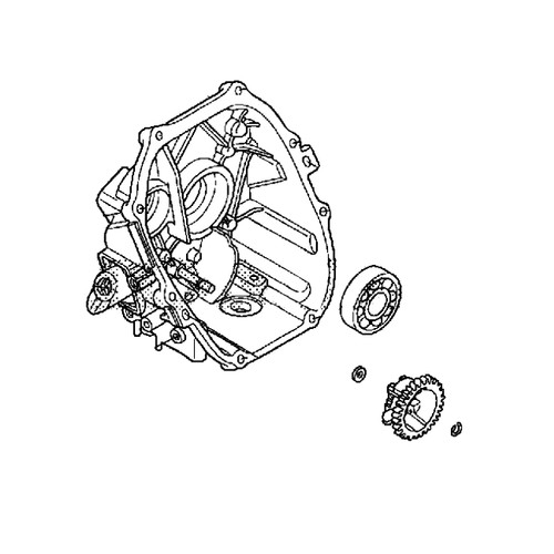 11300-Z0D-408 - Crankcase Cover - Honda Original Part ** SUPERSEDED TO 11300-Z0D-418 **