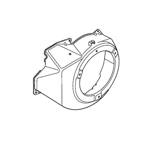 19610-ZE2-010ZC - Fan Cover Nh1 (Black) - Honda Original Part