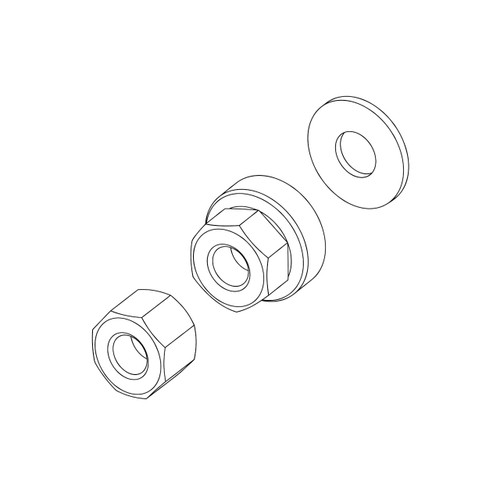 Honda 31237ZJ1004 Nut Set Terminal Original Mower Part