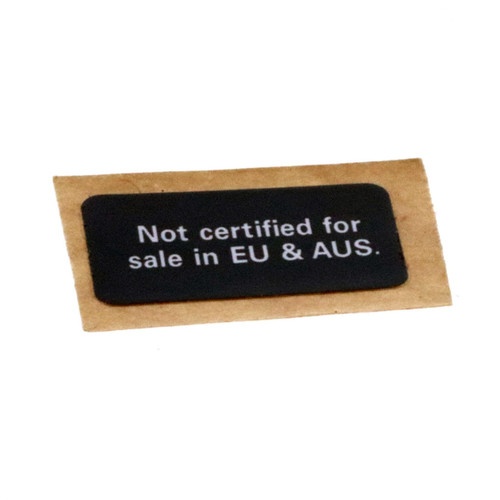 Honda 87114ZH7821 Label Warning Original Mower Part