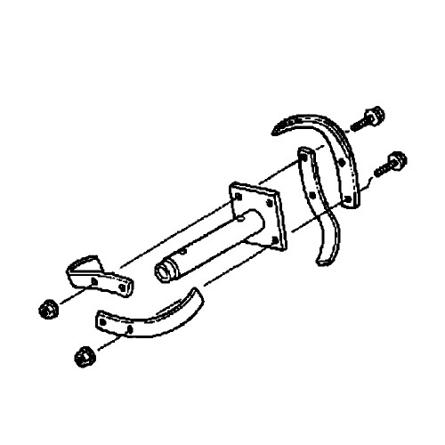 72180-733-750 - Rotor R. Extension - Honda Original Part