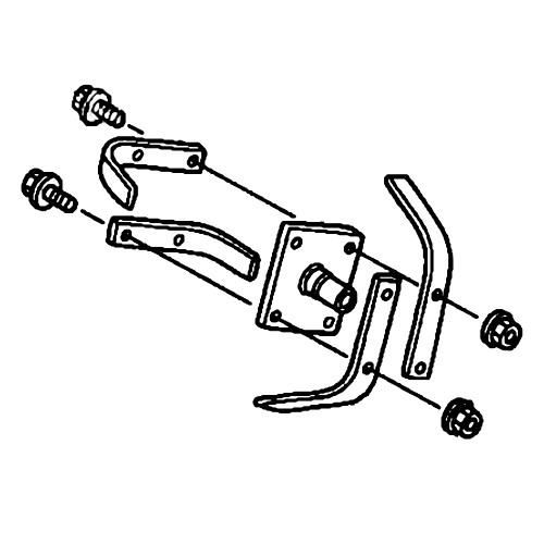 72110-729-670ZA - Pipe Left Main Nh1 - Honda Original Part