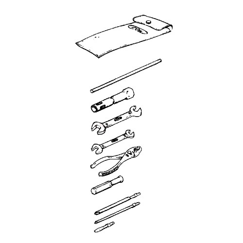 89000-862-000 - Tool Assembly - Honda Original Part